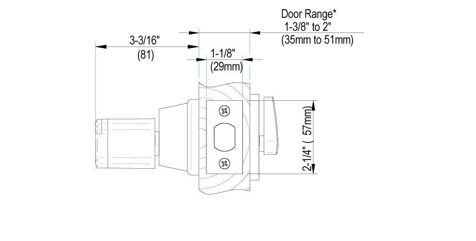 SALTO Neo - Deadbolt Cylinder SALTO Neo - Deadbolt Cylinder