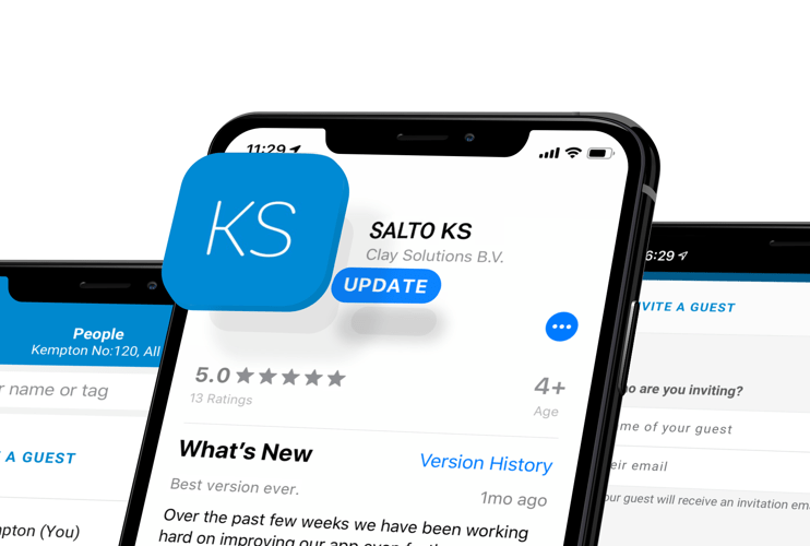 Explore the new SALTO KS app release (iOS version 6.0.0 & Android version 6.0.0)